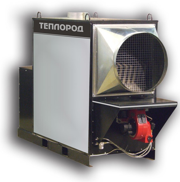 Теплогенератор промышленный на жидком топливе ТЕПЛОРОД НП-30А Жидкотопливные обогреватели